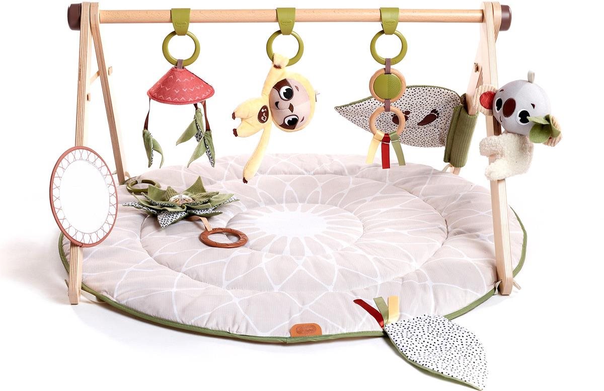 Tiny Love Hrací deka s dřevěnou hrazdou Boho Chic