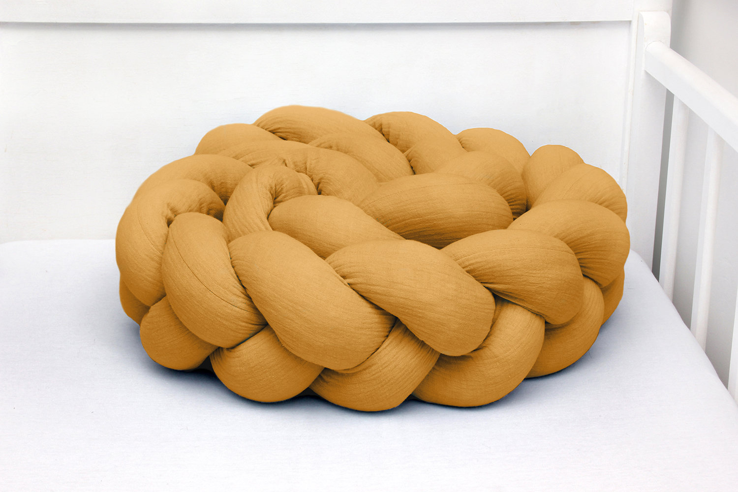 SCAMP Mušelínový mantinel 210 cm Mustard