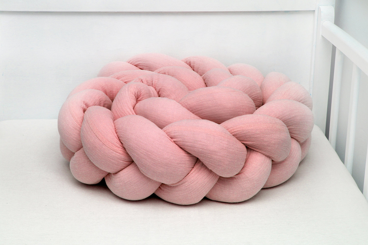 SCAMP Mušelínový mantinel 210 cm Salmon