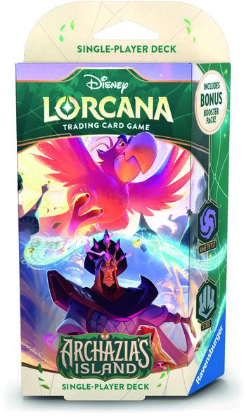 Disney Lorcana: Archazias Island - Starter Deck single Amethyst & Steel Iago & Jafar