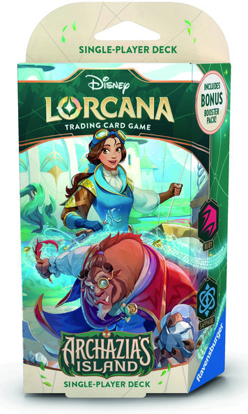 Disney Lorcana: Archazias Island - Starter Deck single Ruby & Sapphire Belle & Beast