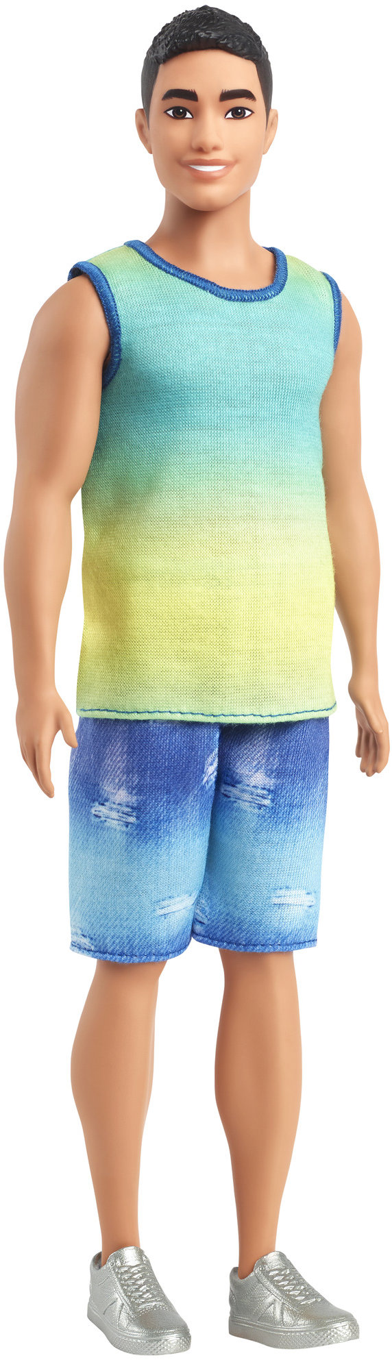 Barbie Fashionistas model Ken v ombre tílku