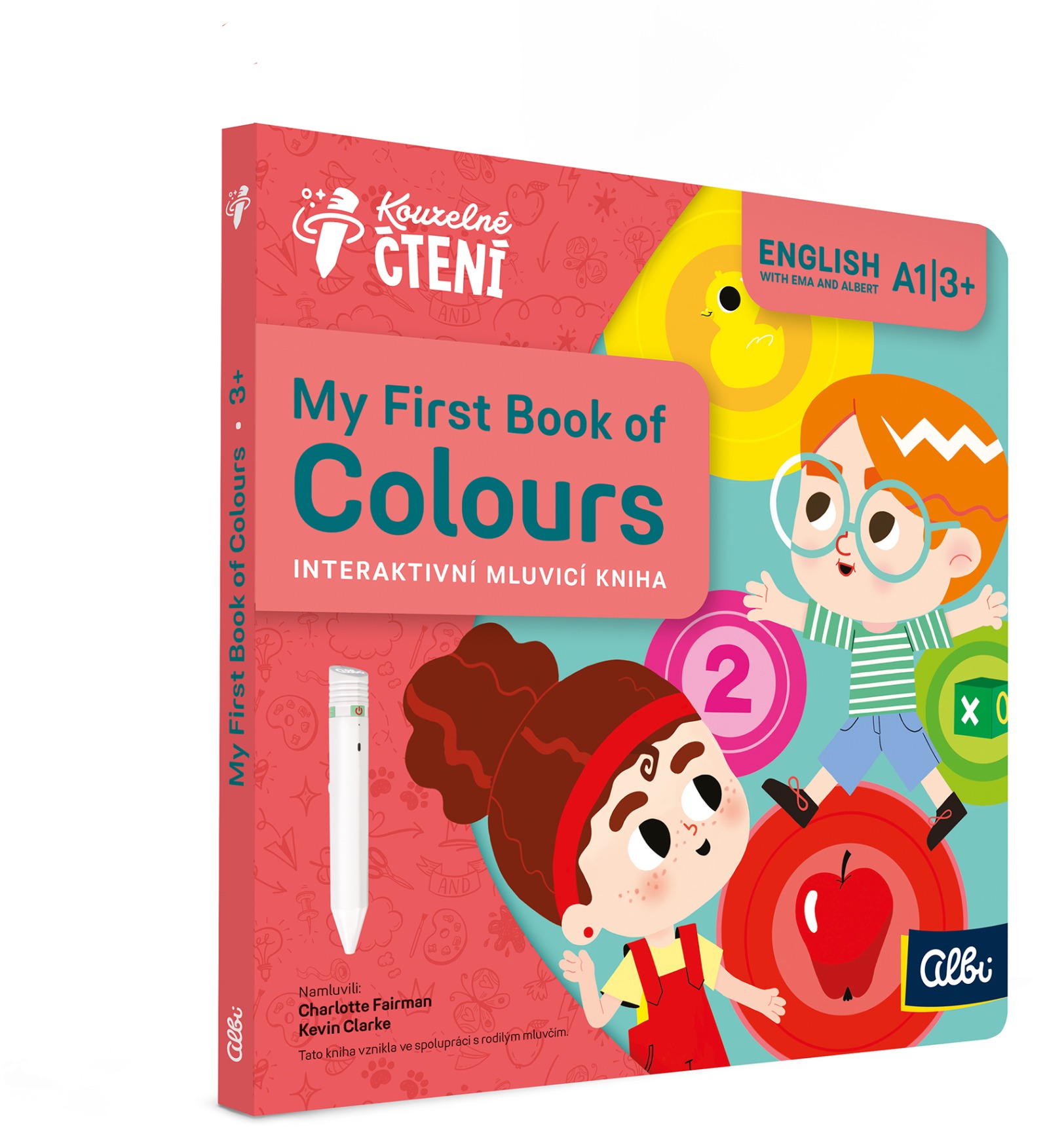 Kouzelné čtení My First English with Ema and Albert – Colours