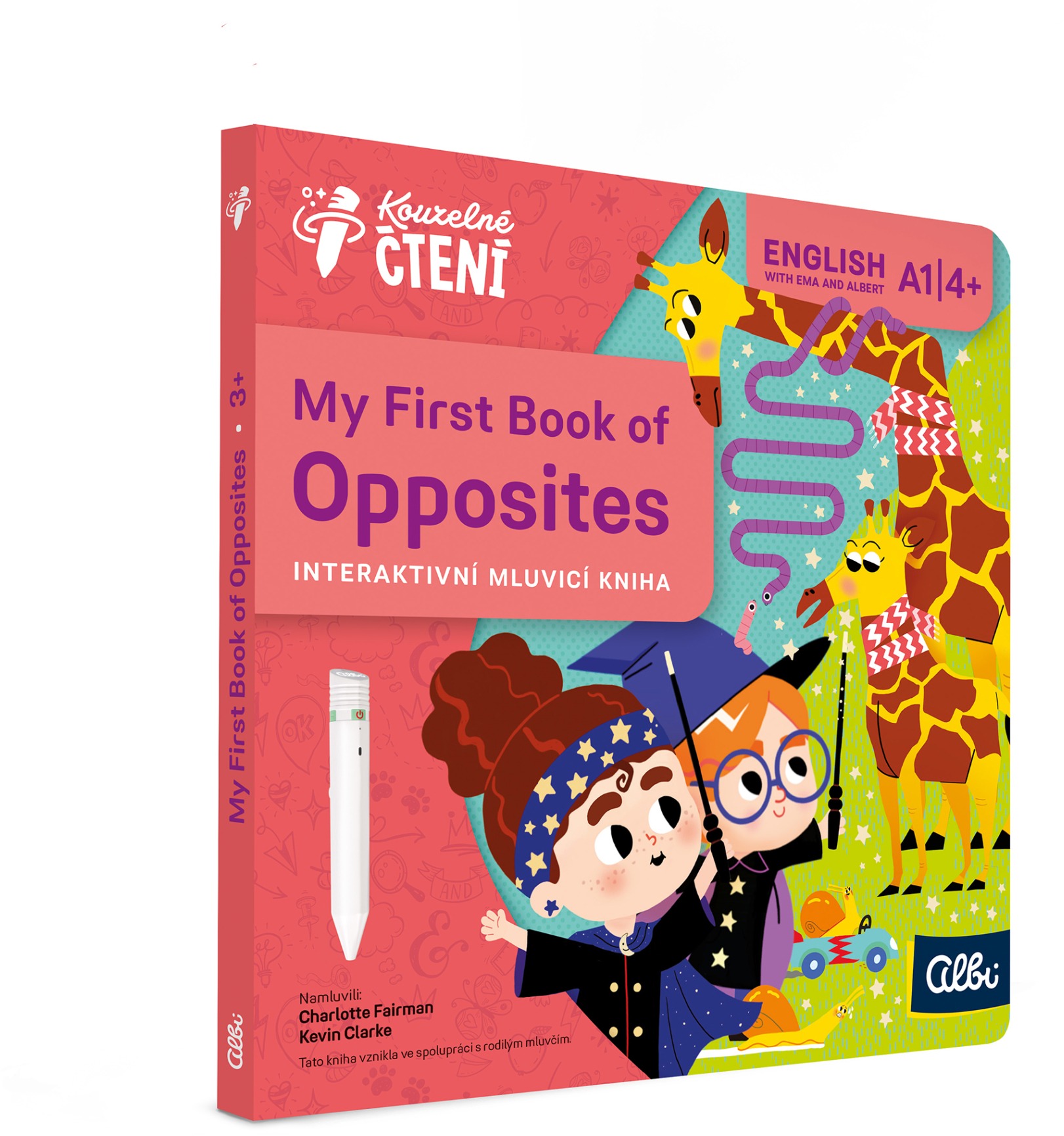 Kouzelné čtení My First English with Ema and Albert – Opposites