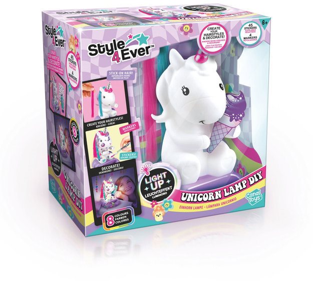 Style4Ever DIY Jednorožec lampička