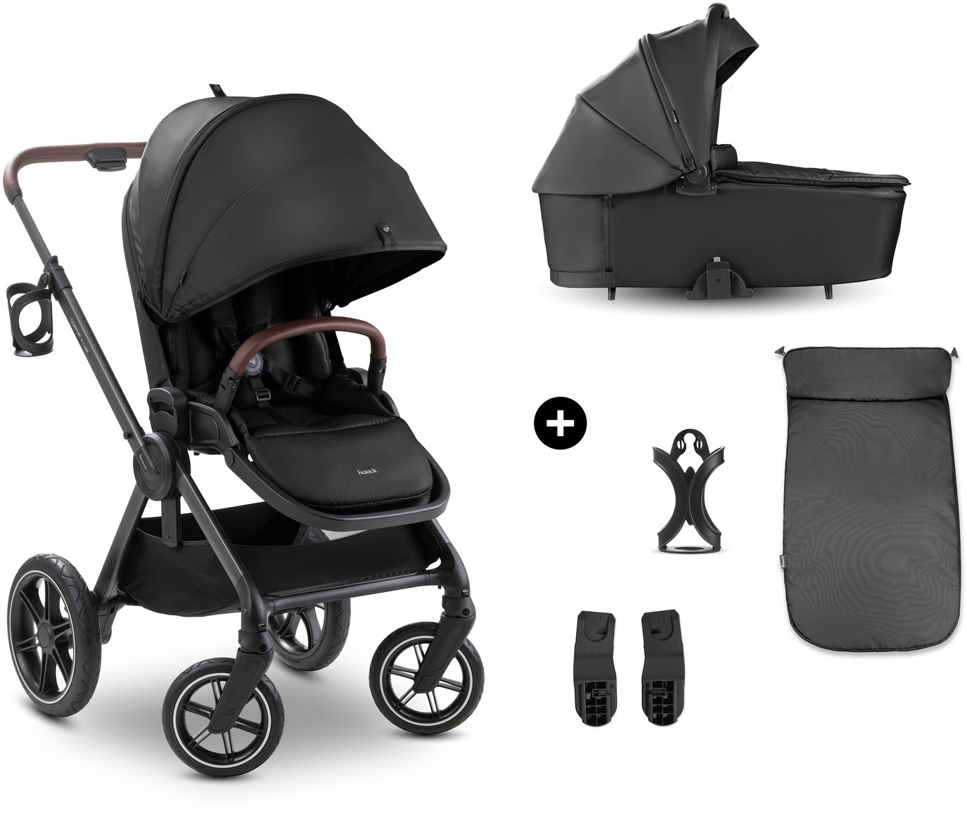 Hauck Comfort N Care 2v1 black