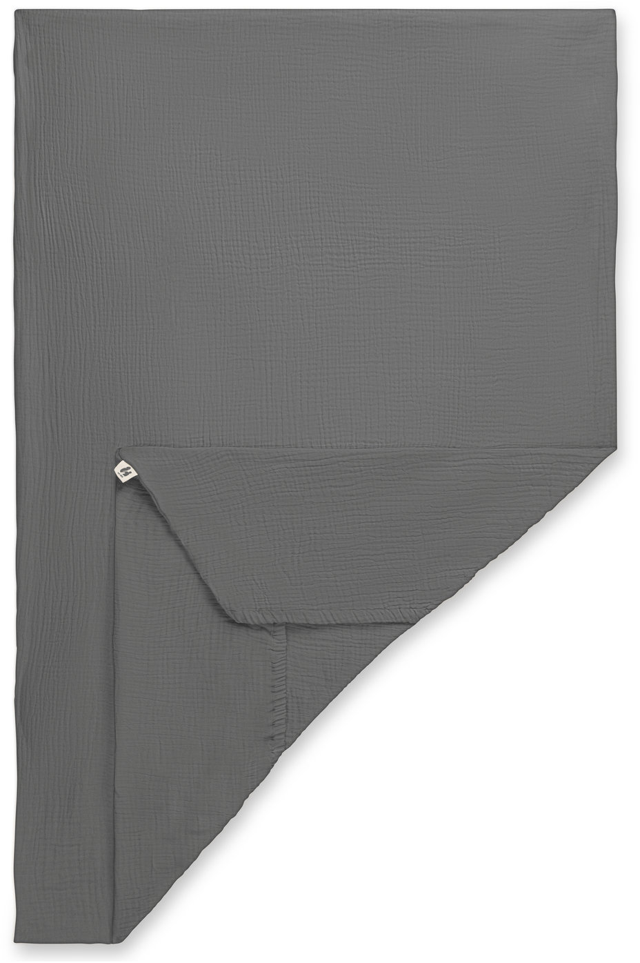 Hauck Měkké napínací prostěradlo dark grey