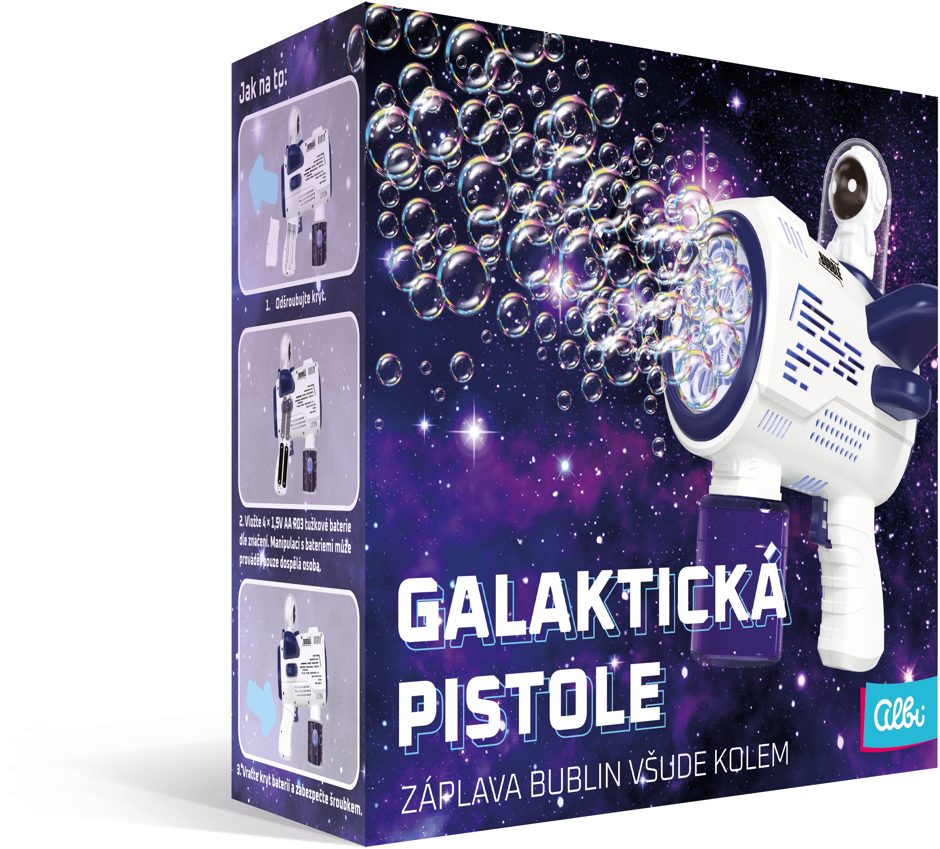 Kosmická bublinová pistole