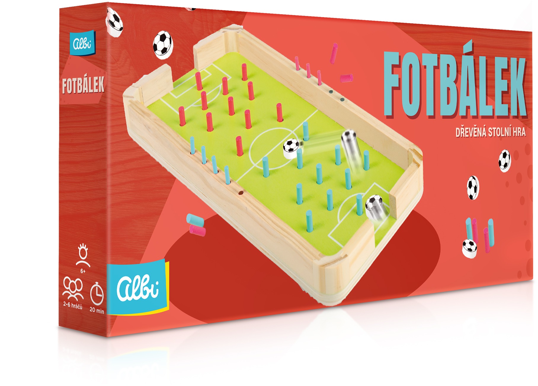 Stolovky - Cvrnkací fotbálek