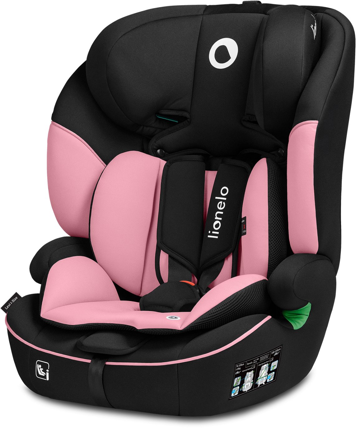 Lionelo Levi i-Size Pink Baby