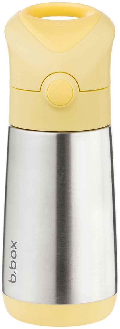b.box Termoska na pití s brčkem 350 ml lemon twist