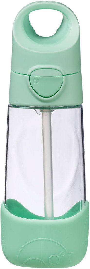 B.box Láhev na pití s brčkem 450 ml spearmint