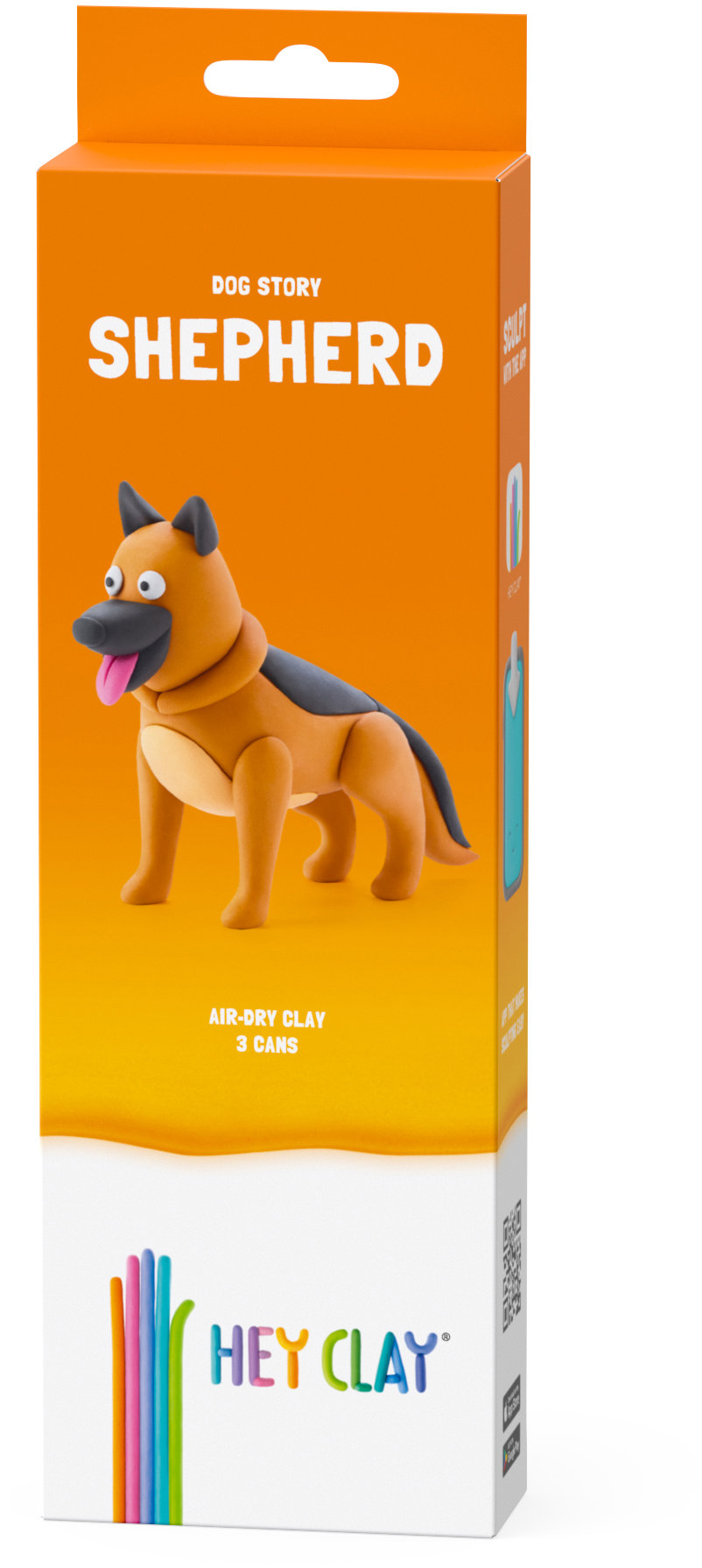 Hey Clay Pes Ovčák - kreativní hračka pro děti od 3 let