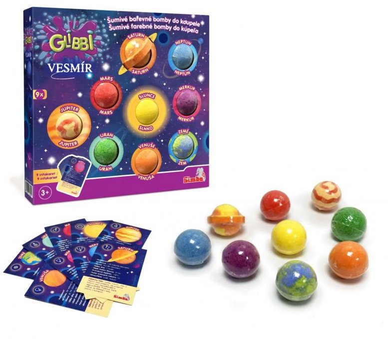 Simba Glibbi Vesmír vodní bomby 9 ks