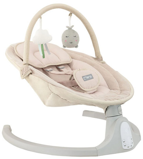 MoMi Elektrické houpátko Kenani béžové