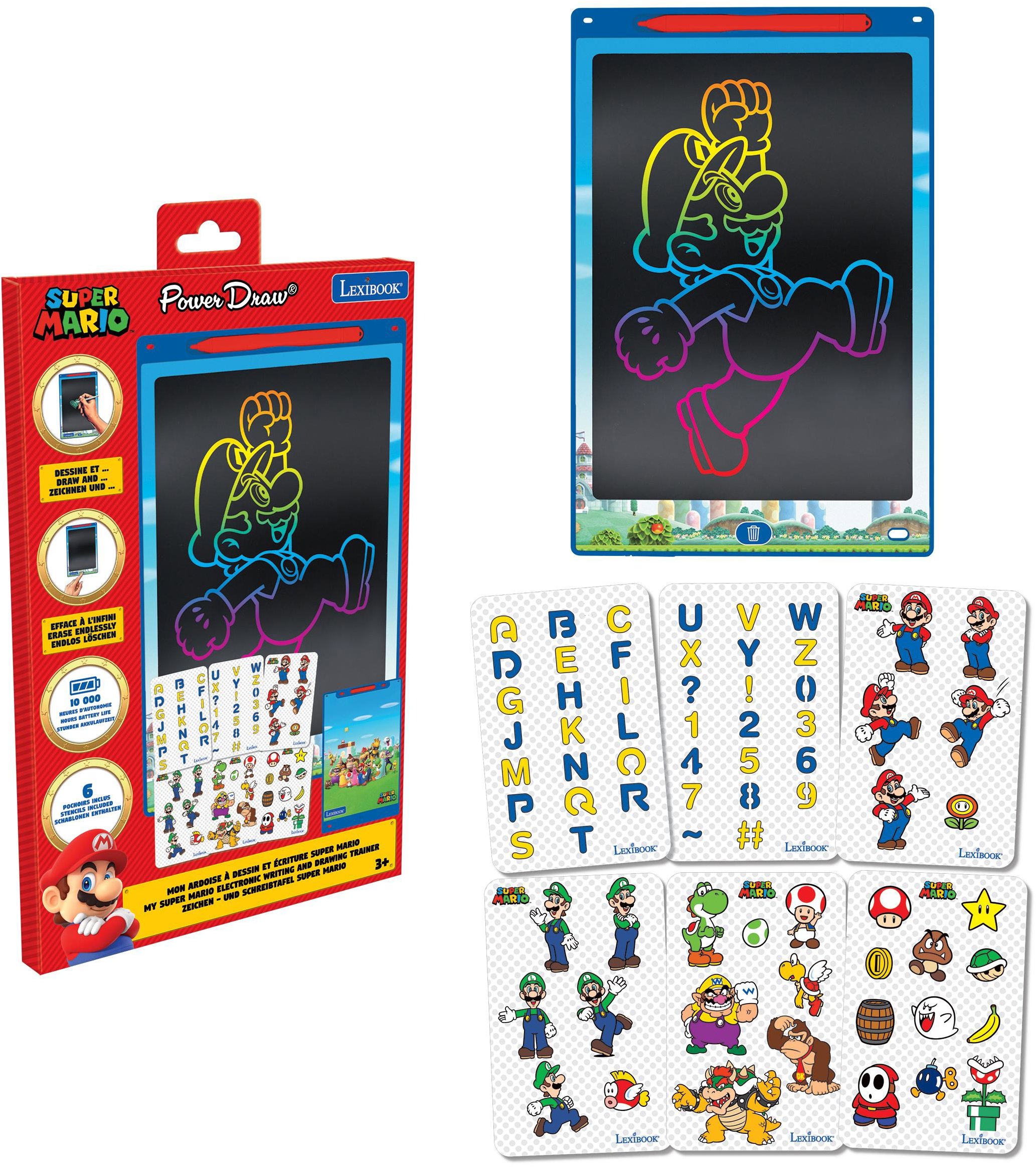 Lexibook Super Mario 11’’ se šablonami
