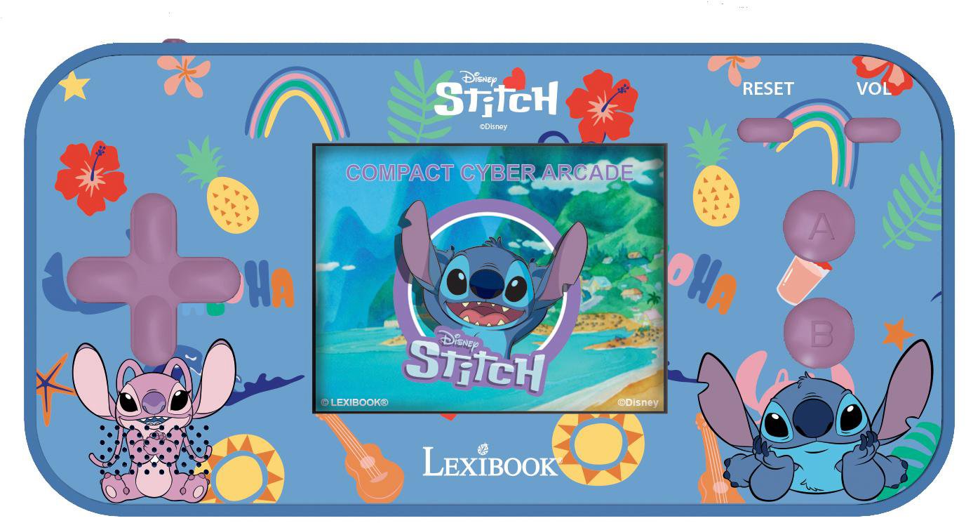Lexibook Disney Stitch Compact Cyber Arcade® Herní konzole - 150 her