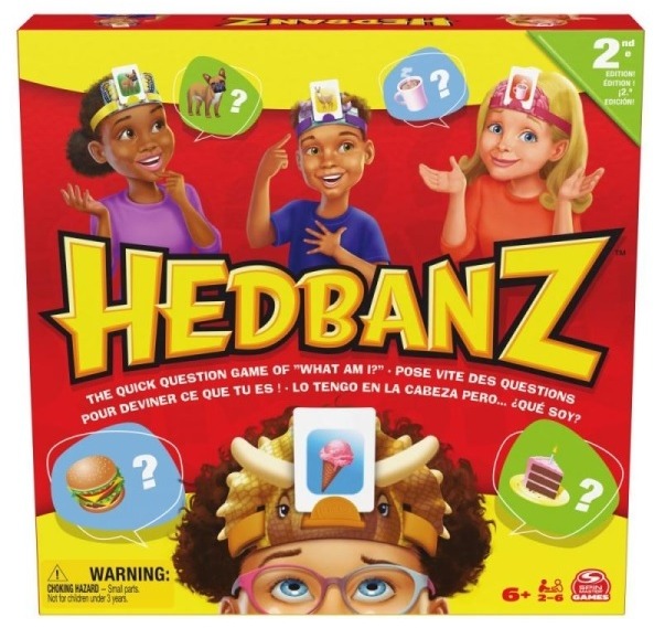 SMG Hedbanz Hra Hádanek
