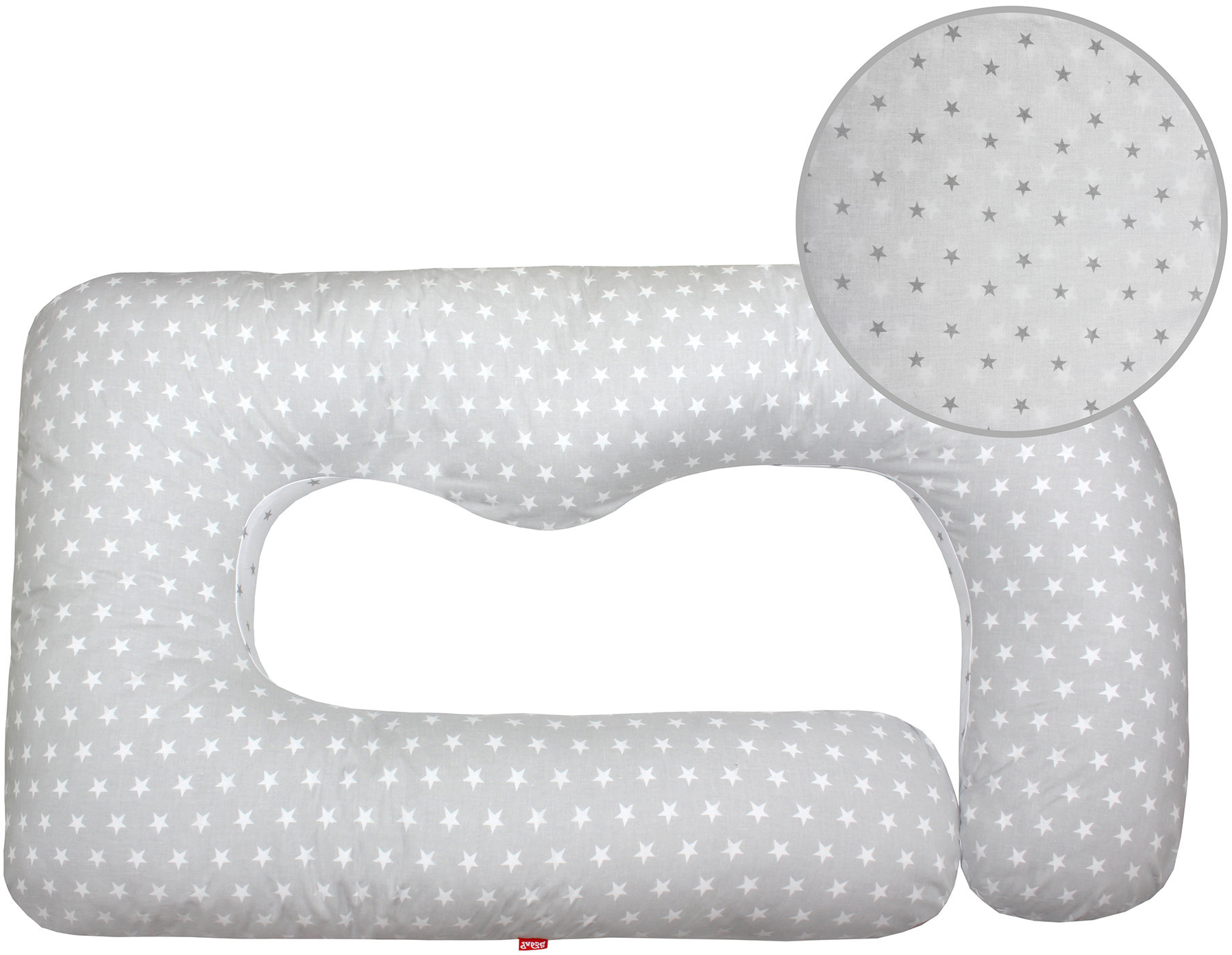 SCAMP Těhotenský polštář komfort 75 × 135 cm Mouse