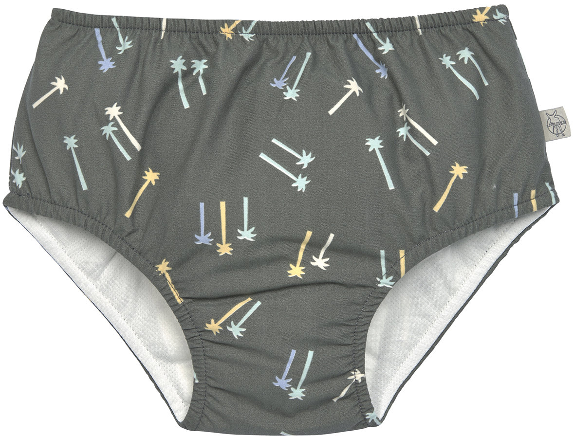 Lässig Swim Diaper palms deep olive 19-24 měsíců