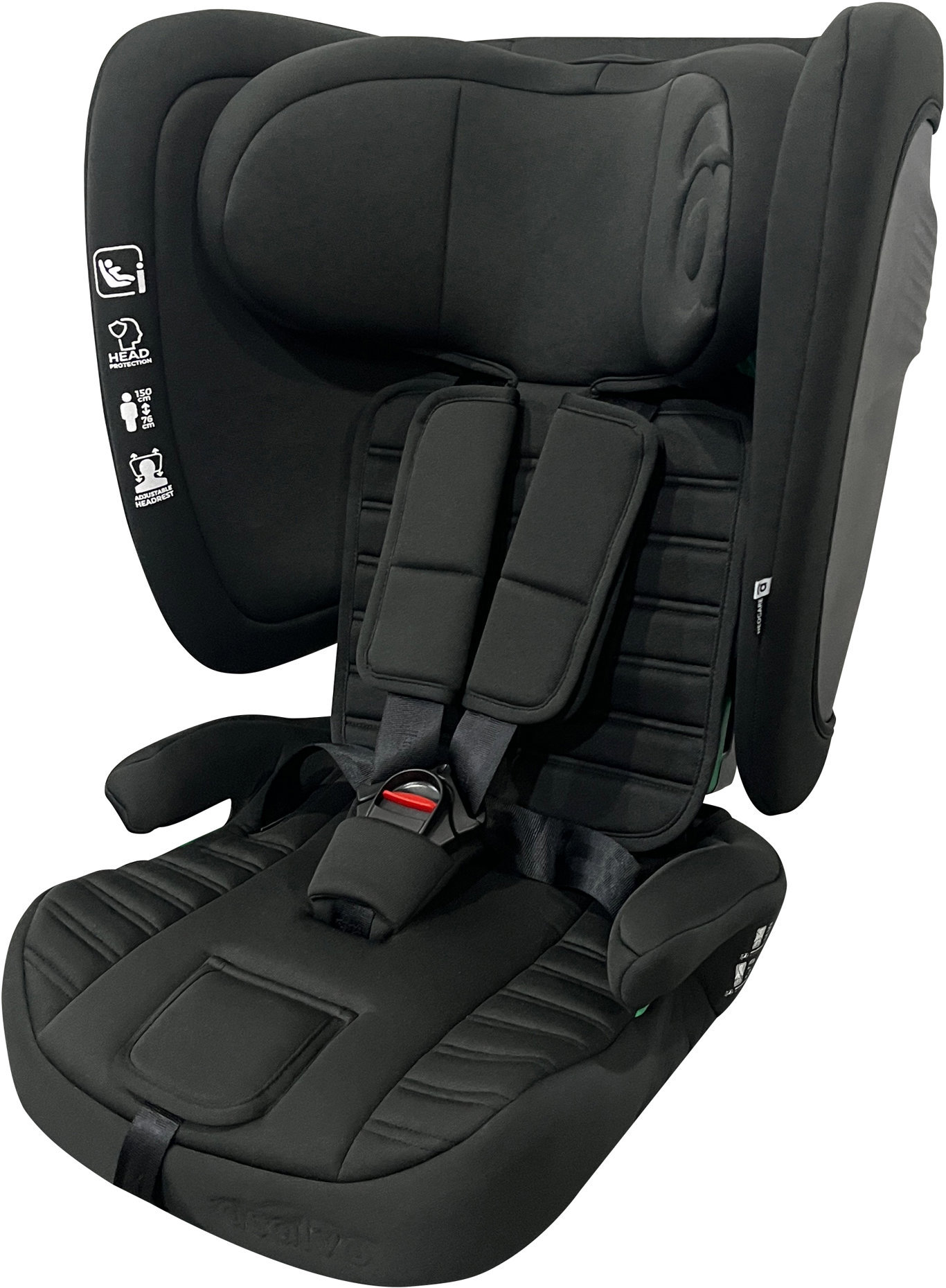 Asalvo Neocare i-Size sklápěcí black