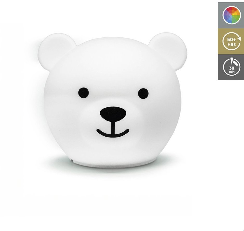 Medvídek Bor - bezpečné a odolné osvětlení pro děti