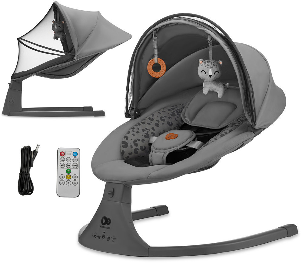 Kinderkraft Lumi 2v1 Premium Dark grey