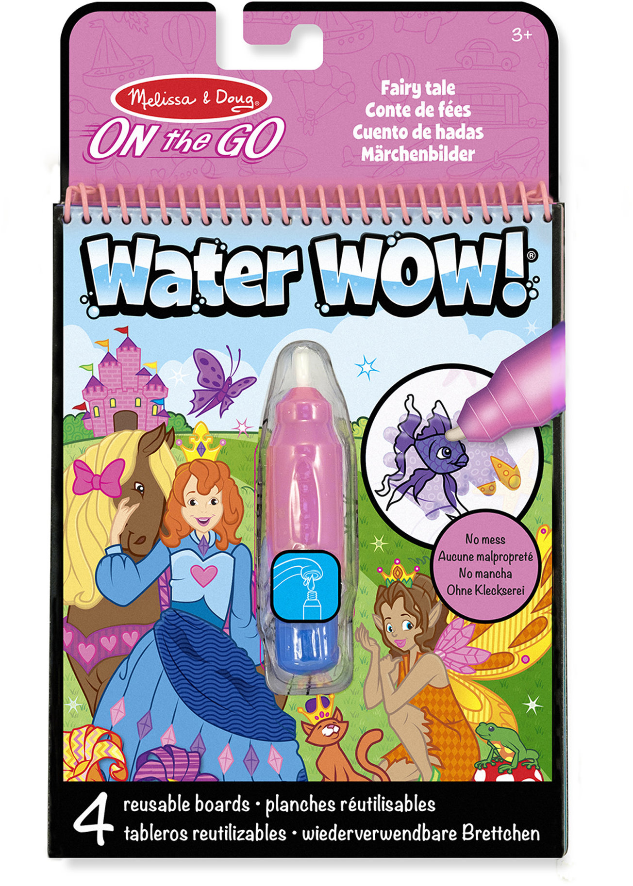 Melissa & Doug Water Wow kouzlení vodou - Pohádky