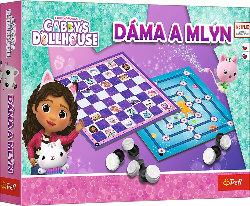 Trefl Dáma a Mlýn Gabby's Dollhouse