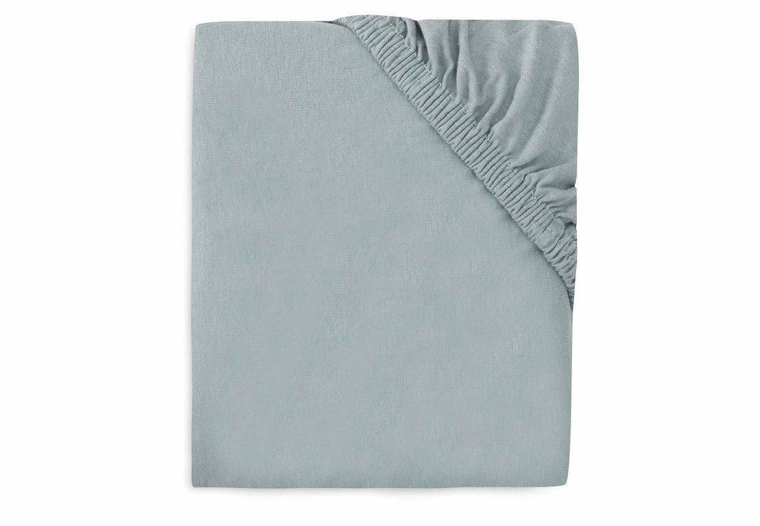Jollein Prostěradlo napínací 40/50 × 80/90 cm Sea Green