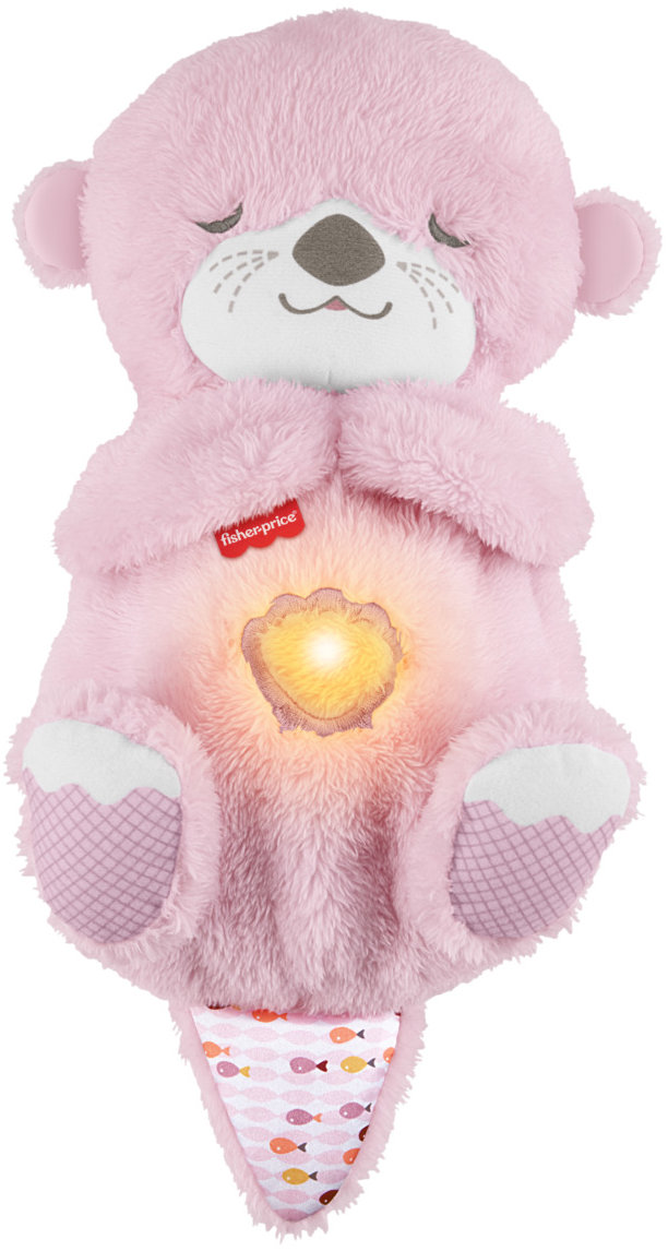 Fisher-Price Mazlivá a uklidňující růžová vydra