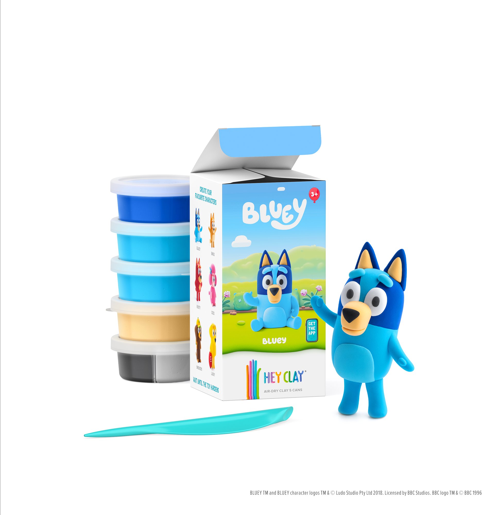 Hey Clay Figurka Bluey