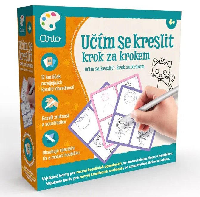 Arto Učím se kreslit Krok za krokem