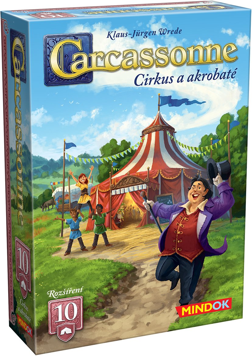 Carcassonne rozšíření 10: Cirkus a akrobaté