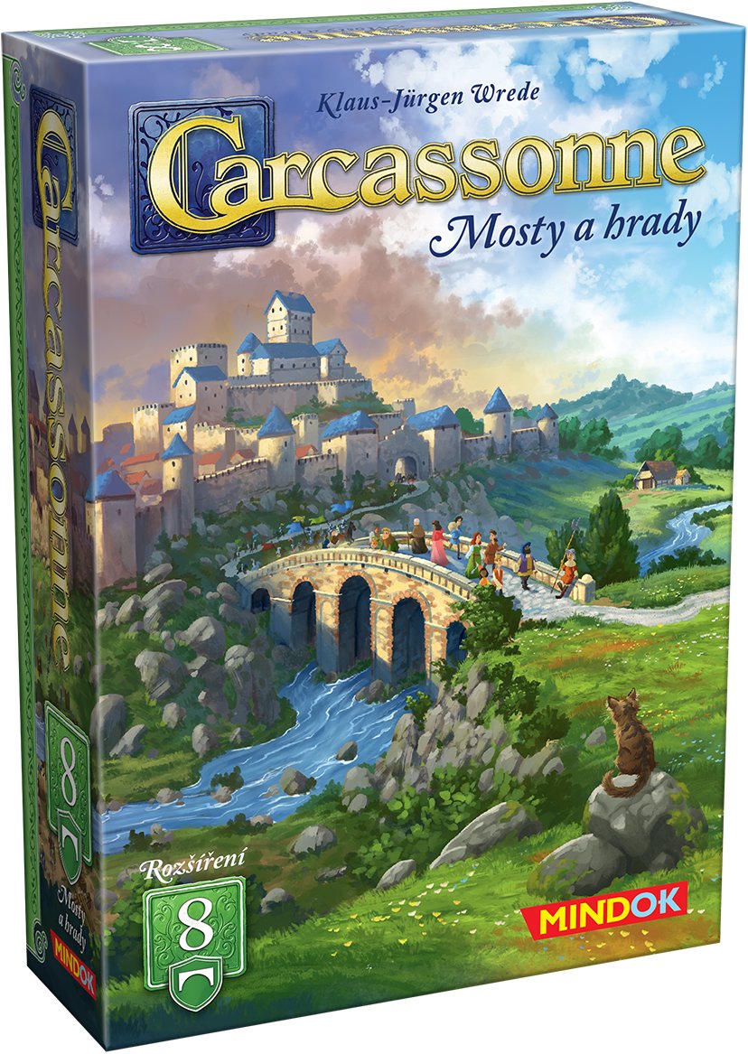 Carcassonne rozšíření 8: Mosty a hrady