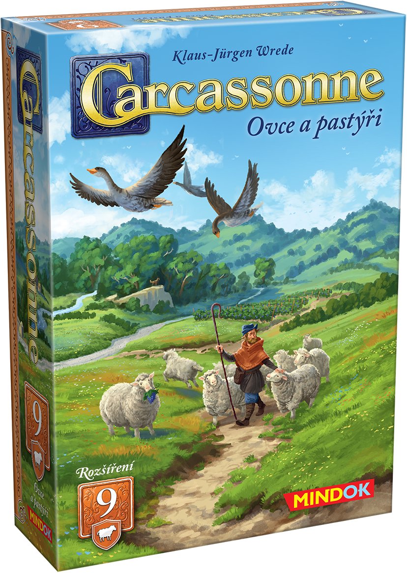 Carcassonne rozšíření 9: Ovce a pastýři