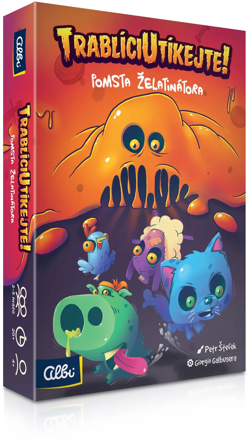 Trablíci utíkejte!: Pomsta Želatinátora CZ/SK