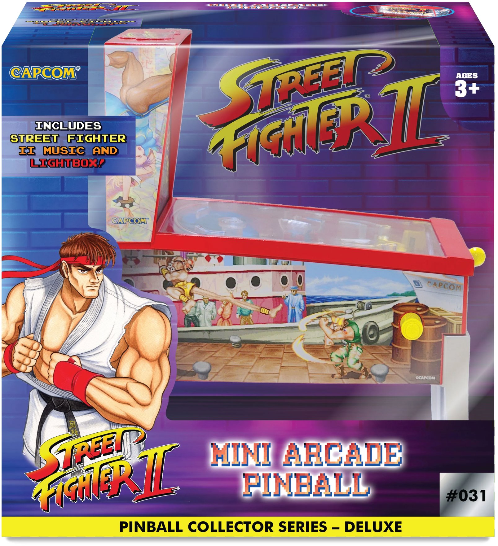 Street Fighter II Mini Arcade Pinball
