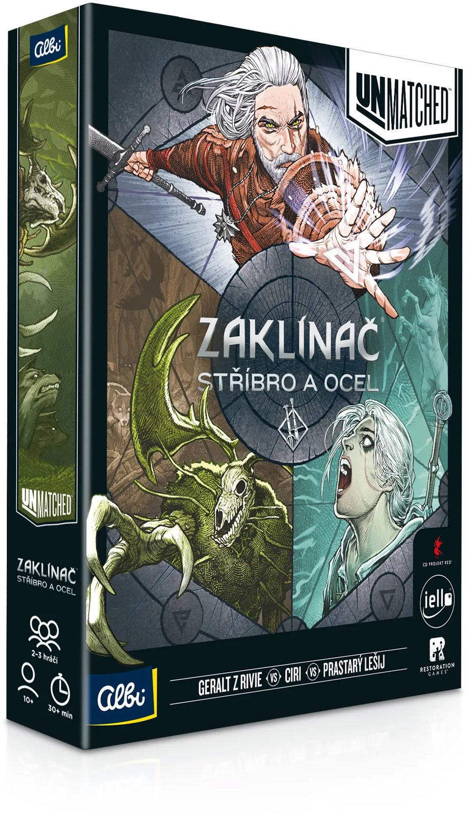 Unmatched Zaklínač - Stříbro a ocel