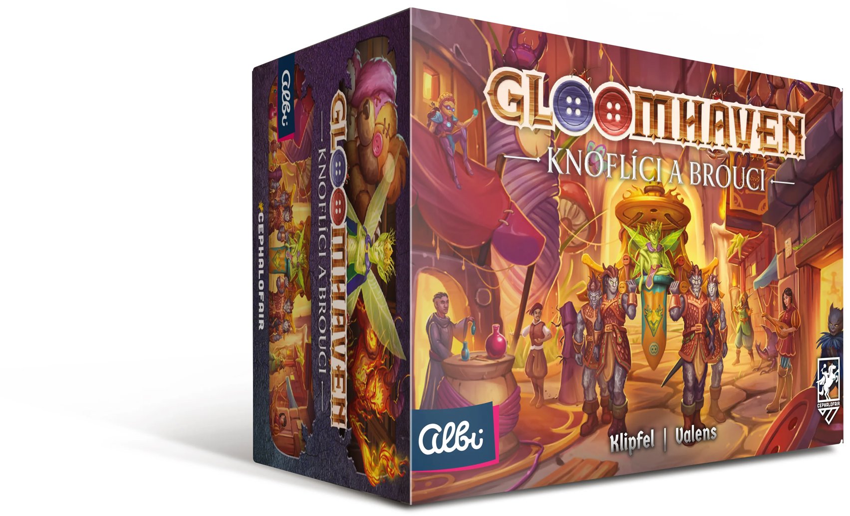 Gloomhaven: Knoflíky a brouci