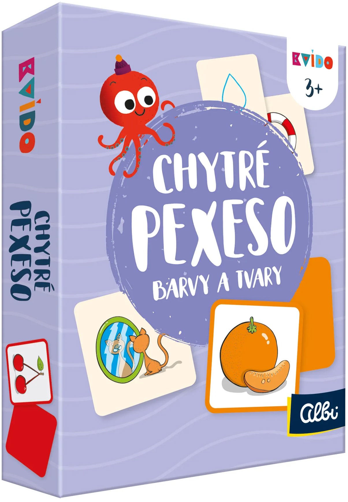 Kvído - Chytré pexeso 2 - Barvy a tvary