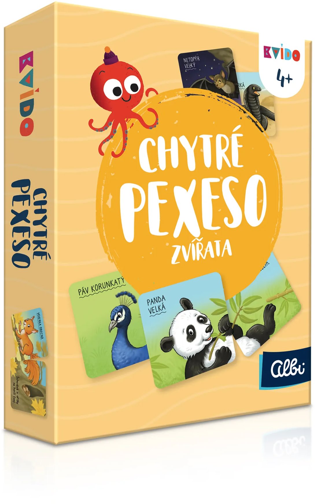 Kvído - Chytré pexeso 2 - Zvířata