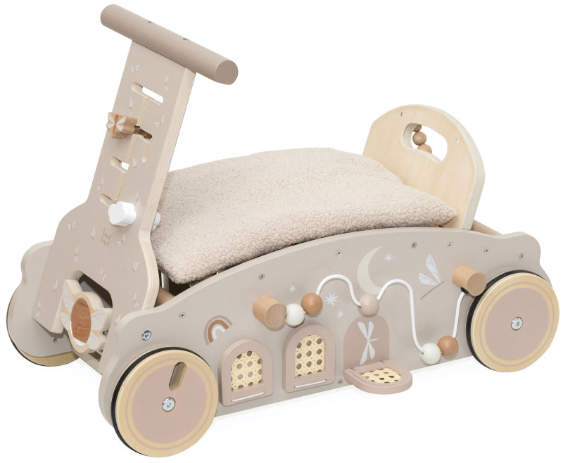 Label Label Houpátko, chodítko a vozítko 3 v 1 Nougat