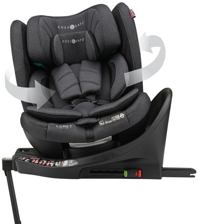 Cozy N Safe Comet i-Size 360° Graphite