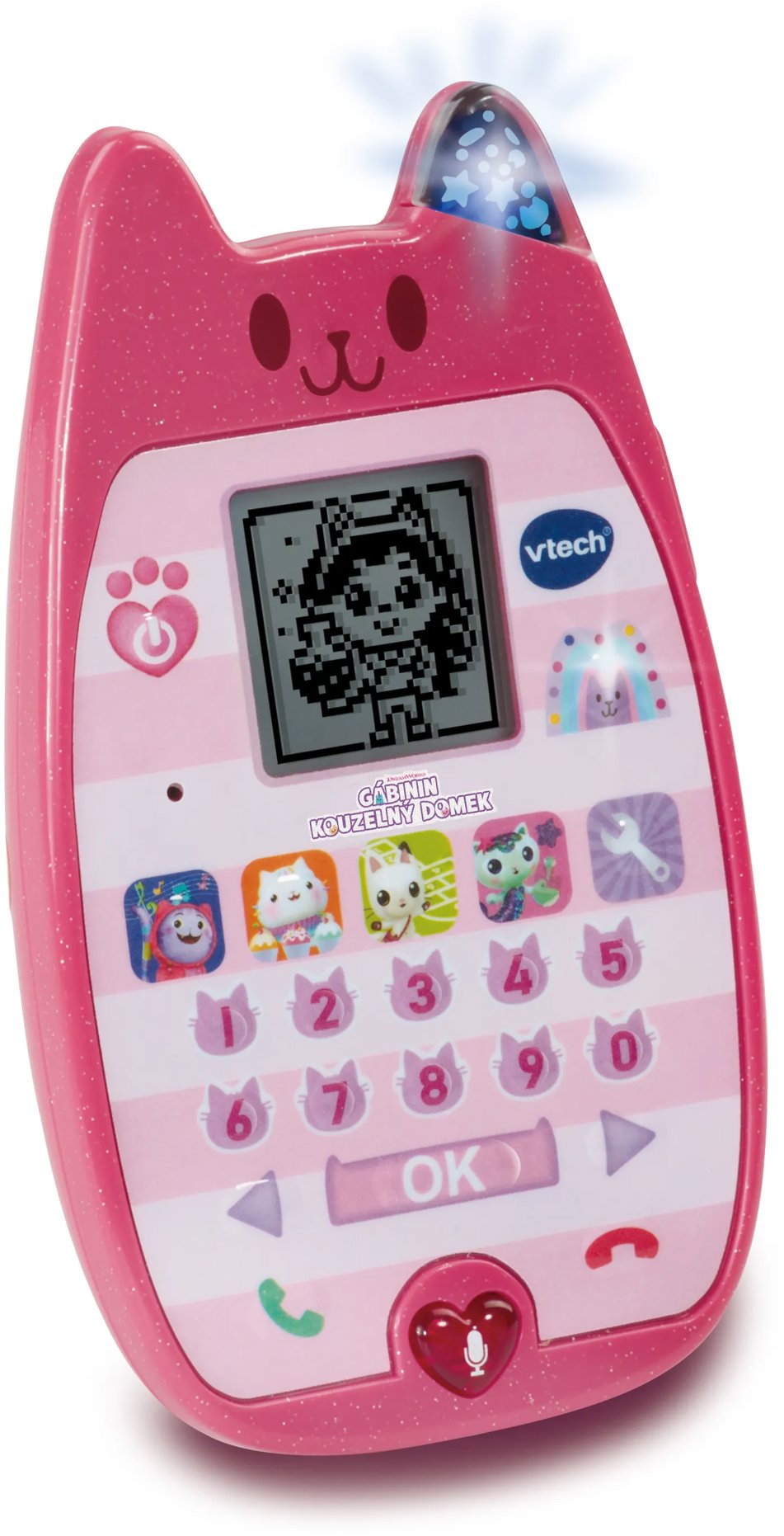 Vtech Gábinin kouzelný domek Mňauzující telefon CZ