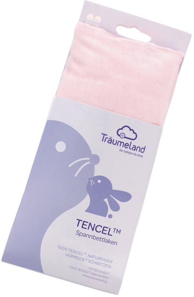 Träumeland Tencel Uni rosa