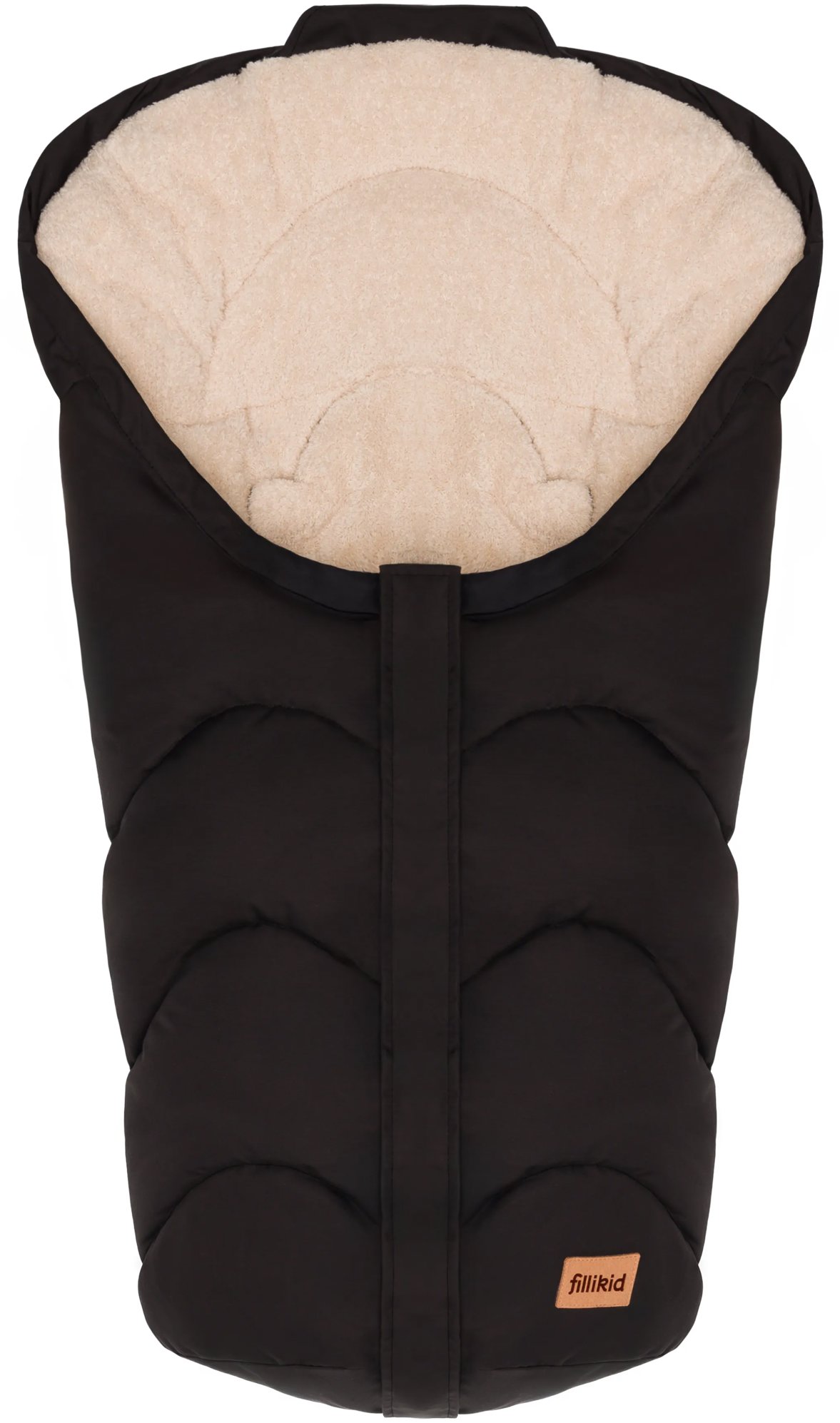 Fillikid Fusak Torre sk.0 black teddy plush