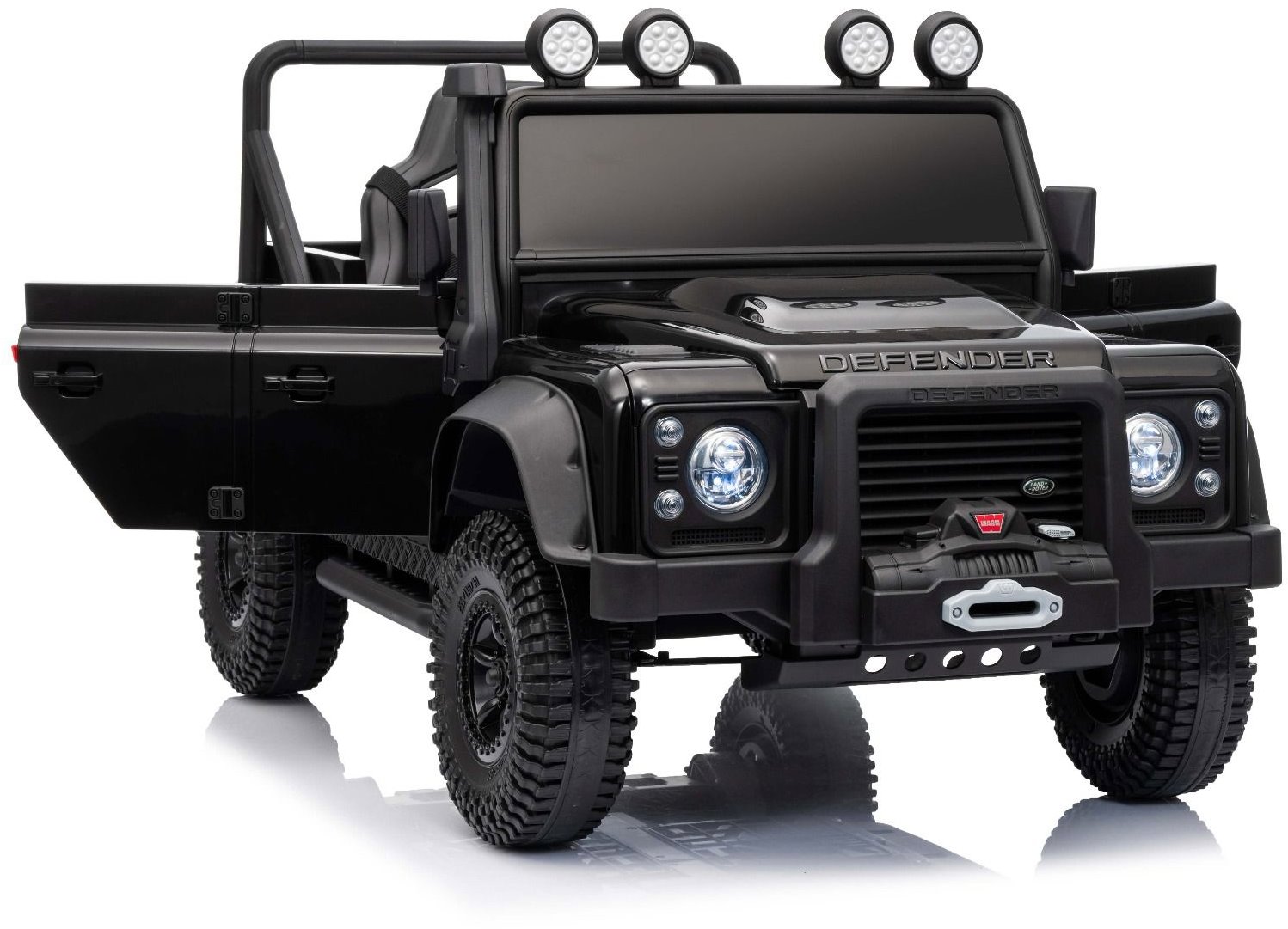 Land Rover Defender 110 SVX, 12V černé