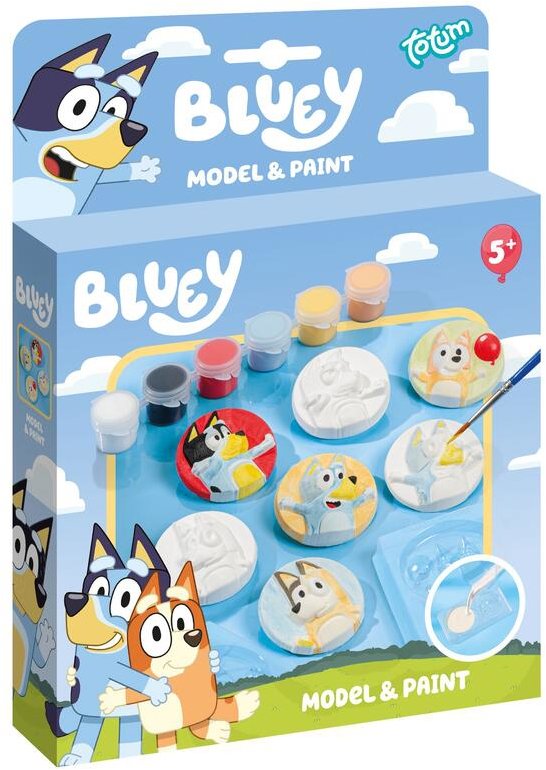 Totum Bluey Sádrové odlitky