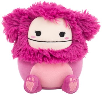 Squishmallows Růžový Bigfoot Nanette